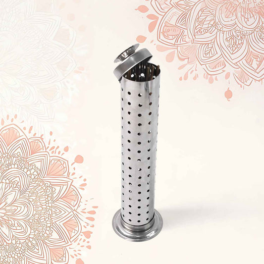 Stainless Steel Agarbatti Stand For Puja (1 Pc)