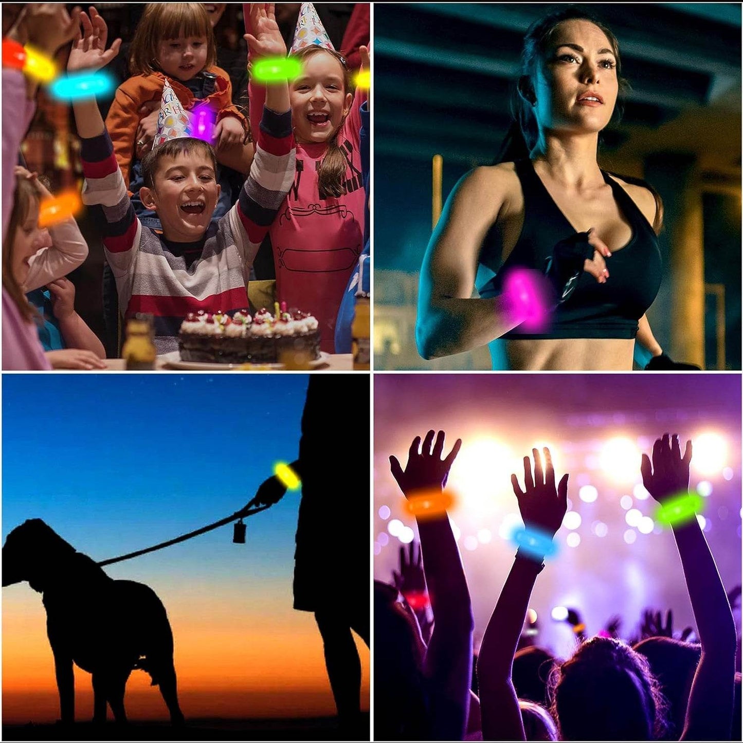 Running Lights For Runners Led Bracelet (1 Pc Multicolor) - Best Deals at BeSh Deals®