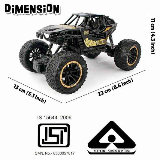 Remote Controlled Rock Crawler Monster Truck Toy Vehicle for Kids. - Best Deals at BeSh Deals®