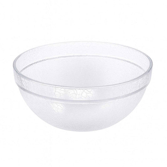 Transparent Idli Mixing Serving Bowl Textured Plastic Kitchen Bowl (1 Pc)