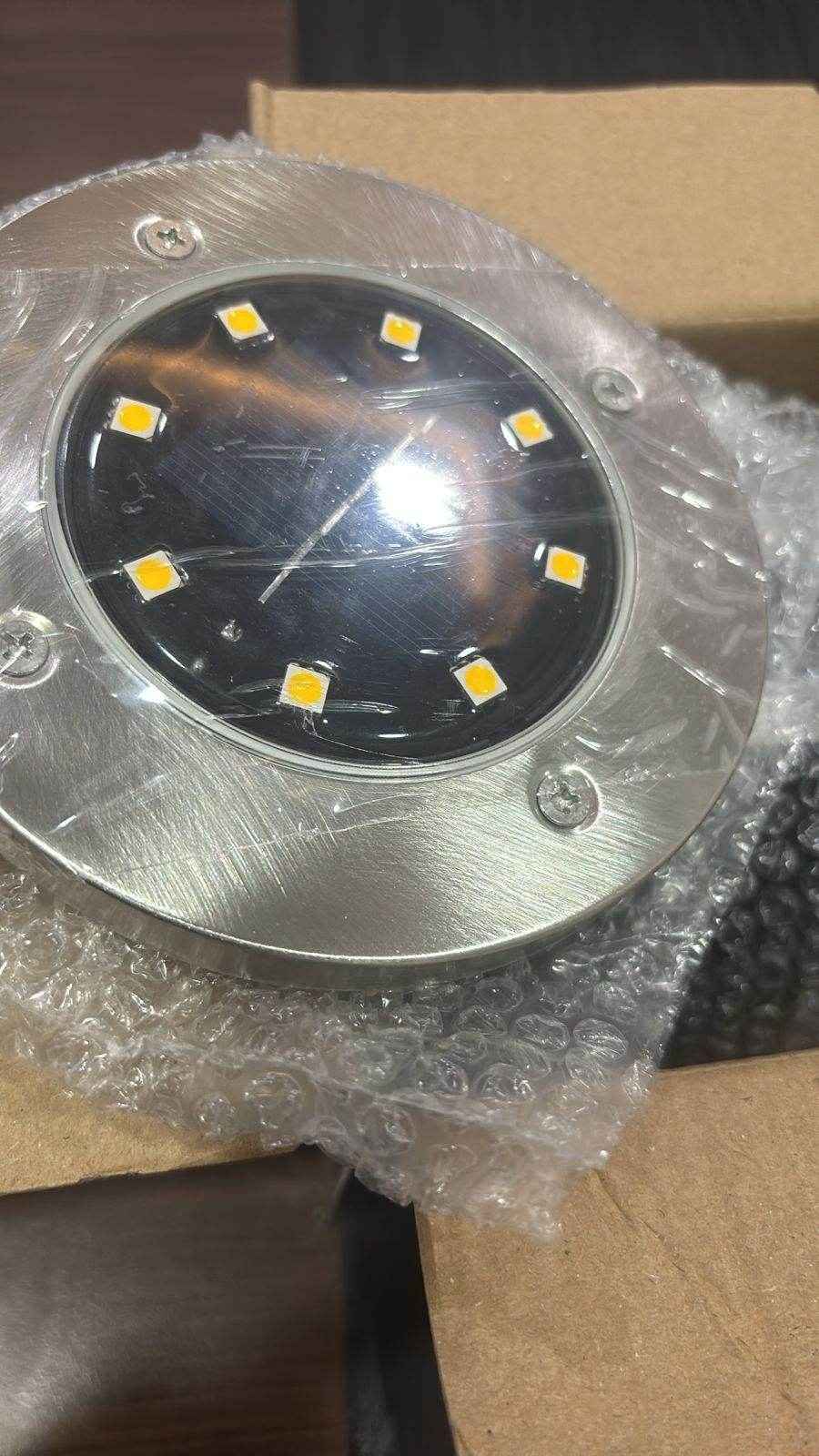 Solar Waterproof Ground Lights (Pack of 4) - Best Deals at BeSh Deals®