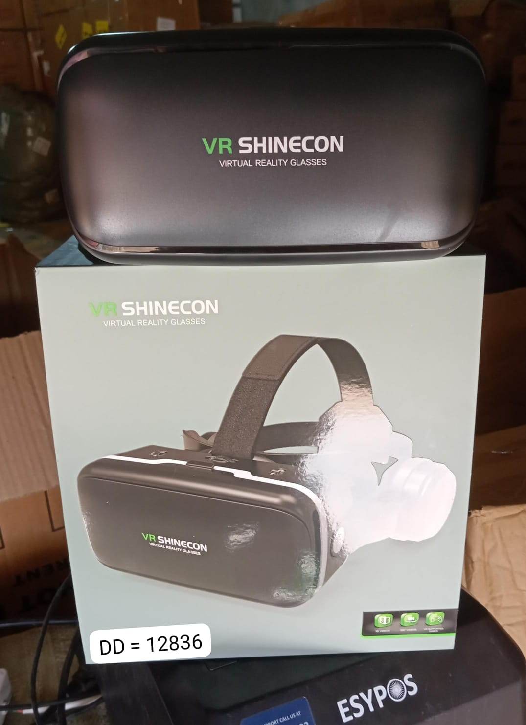 12836 3d Hd Vr Glasses Virtual Reality Goggles Headset For Ios For Android Smartphonevr Goggles-for 3d Vr Movies Video Games With Headphones (1 Pc) - Best Deals at BeSh Deals®