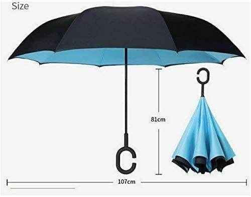 Double Layer Inverted Reversible Umbrella (Multicolor) - Best Deals at BeSh Deals®