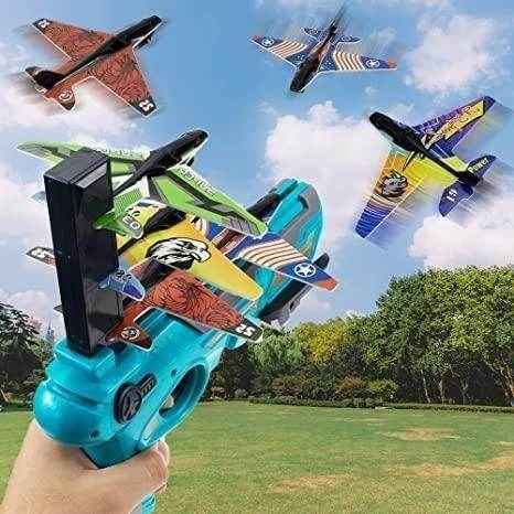 Airplane Launcher Toy Gun with Foam Glider - Best Deals at BeSh Deals®