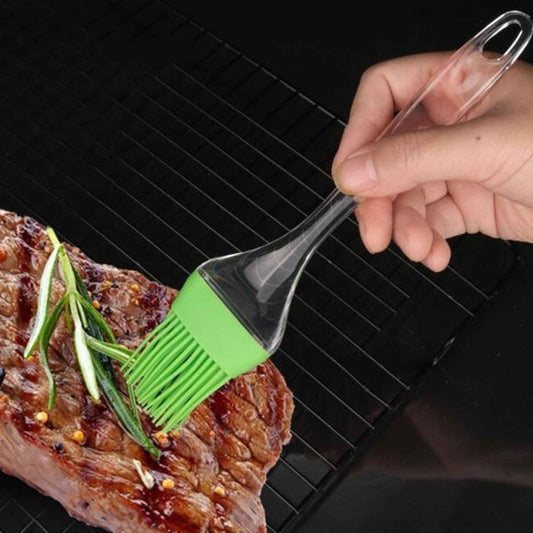 2825 2 In 1 Combo Of Big Brush Spatula Set For Pastry Cake Mixer Decorating Cooking Baking Grilling Tandoor Bakeware Combo Kitchen Tool Set