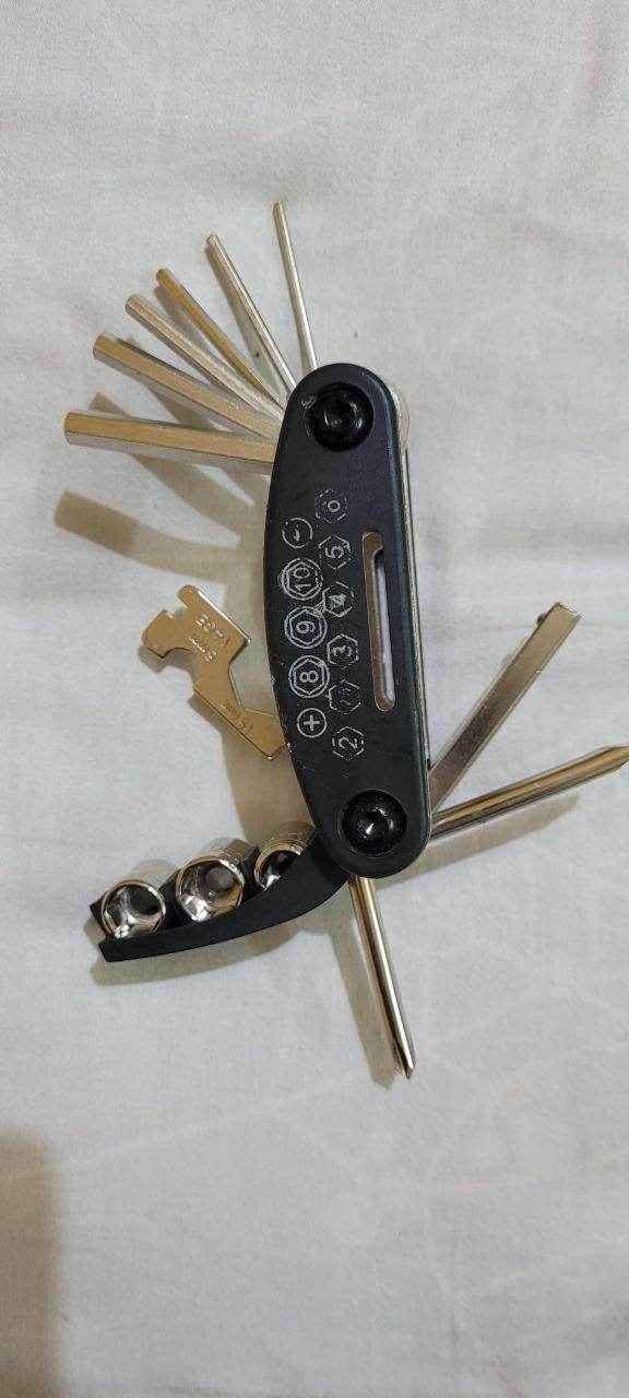 16 IN 1 Multi-Purpose Key Spoke Wrench Repair Tool Kit - Best Deals at BeSh Deals®