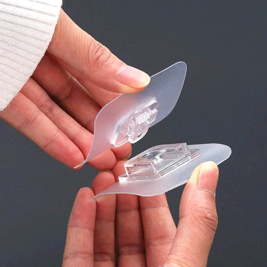 1746 Adhesive Plastic Wall Hooks Heavy Duty Hooks ( 1 Pair ) - Best Deals at BeSh Deals®