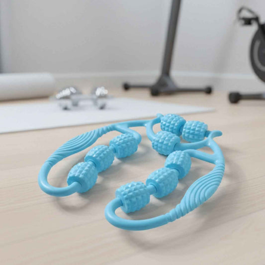 Handheld Body Massage Roller For Legs Arms Muscle Relaxation (1 Pc)