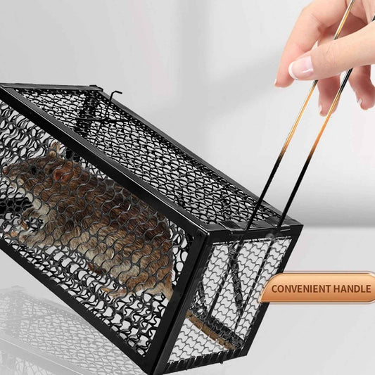0365 Foldable Mouse Trap Squirrel Trap Small Live Animal Trap Mouse Voles Hamsters Live Cage Rat Mouse Cage Trap For Mice Easy To Catch And Release