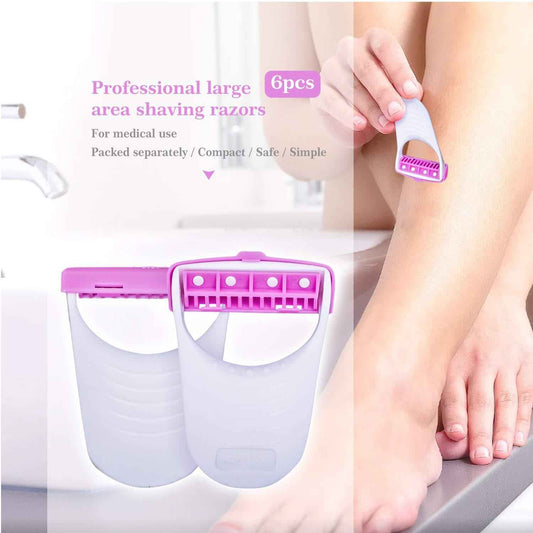 1236 Disposable Body Skin Hair Removal Razor For Women Pack Of 6
