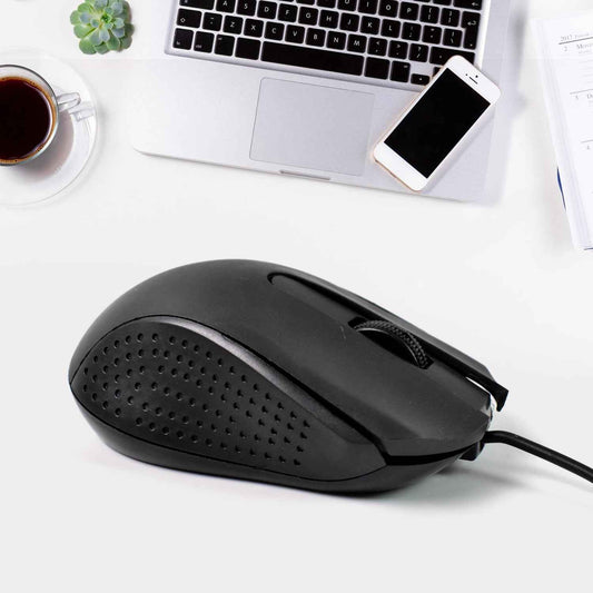Computer Laptop Wired Optical Mouse M-022 (1 Pc)