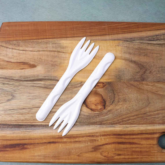 Compostable Bagasse Fork 10 Pcs Pack