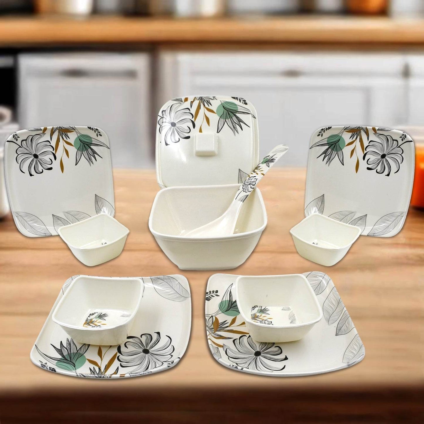 Divine Lunch Tableware Dinner Set (11 Pcs Set) - Best Deals at BeSh Deals®