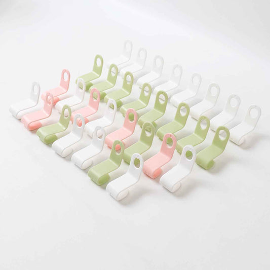 Multi-color Hanger Connector Hooks (30 Pc)