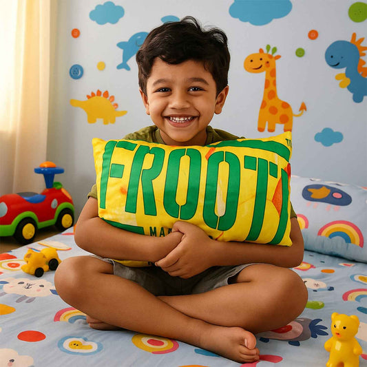 Soft Plush Cartoon Character Kids Pillow Cushion For Baby (40 X 25 Cm 1 Pc)