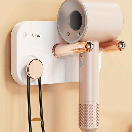 Hair Dryer Wall Mount Self Adhesive Hair Dryer Holder (1 Pc) - BeSh Deals