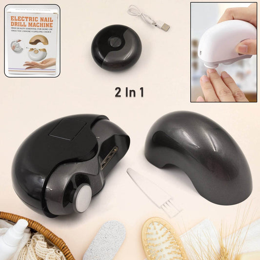 2-in-1 Electric Nail Clippers Nail File With Light (1 Pc) - Best Deals at BeSh Deals®