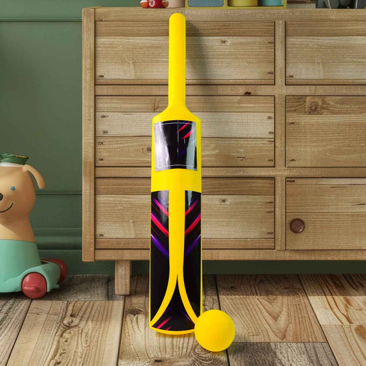 Small Cricket Kit For Boys Girls Cricket Set With 1 Cricket Bat 1 Plastic Ball Bails 3 Stumps With Stand Base