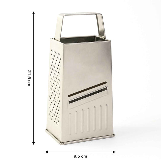 Supermom Premium 5-in-1 Stainless Steel Grater And Slicer