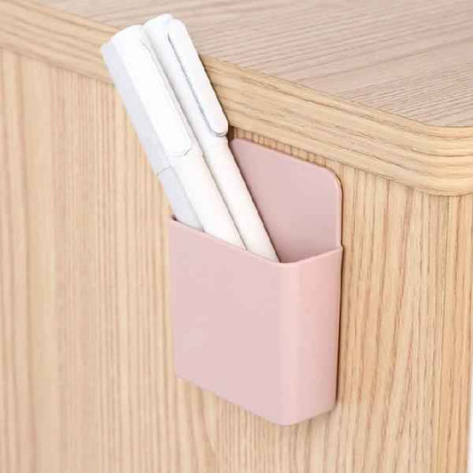 1374 Wall Mounted Storage Case With Mobile Phone Charging Port Plug Holder - Pack Of 4 Pcs