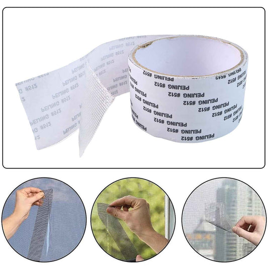 Self-adhesive Mosquito Net Repair Tape 2m X 5cm Roll 1 Pc