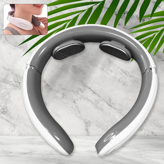 2 Heads Smart Electric Neck And Back Pulse Massager (1 Pc Mix Design) - Best Deals at BeSh Deals®
