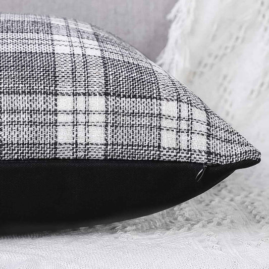 Pillow Covers Cushion Cases Soft Leather And Cotton (23 22 Inch 1 Pair 2 Pc)