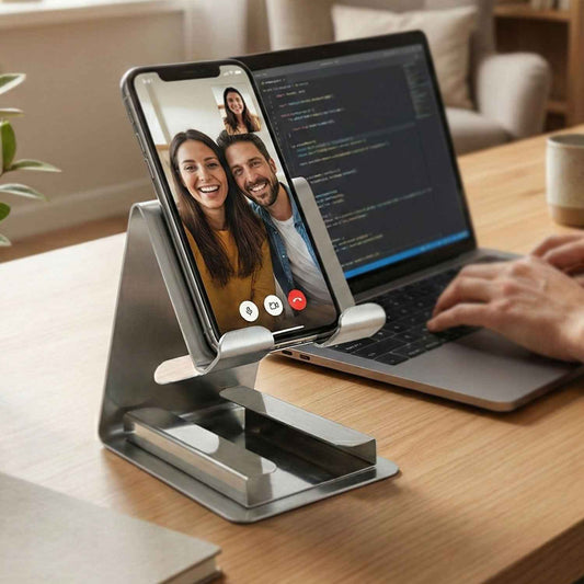 Premium Big Desktop Mobile Phone Stand Holder For Smartphones (1 Pc)