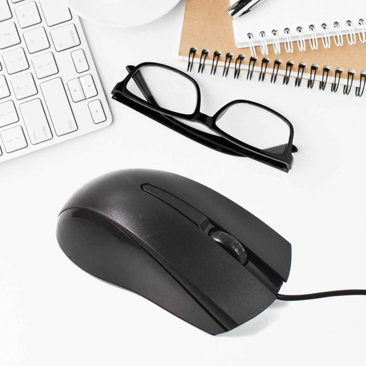 Computer Laptop Wired Optical Mouse X2 (1 Pc)
