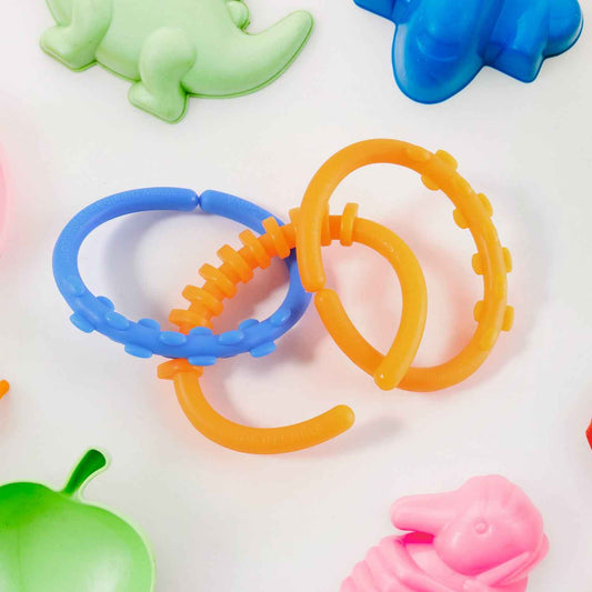 Baby Learning Links Educational Toy (3 Pc Set With Box)