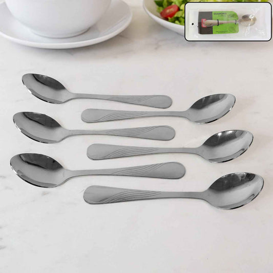Supermom Diamond Stainless Steel Dining Spoon (6 Pc Set)