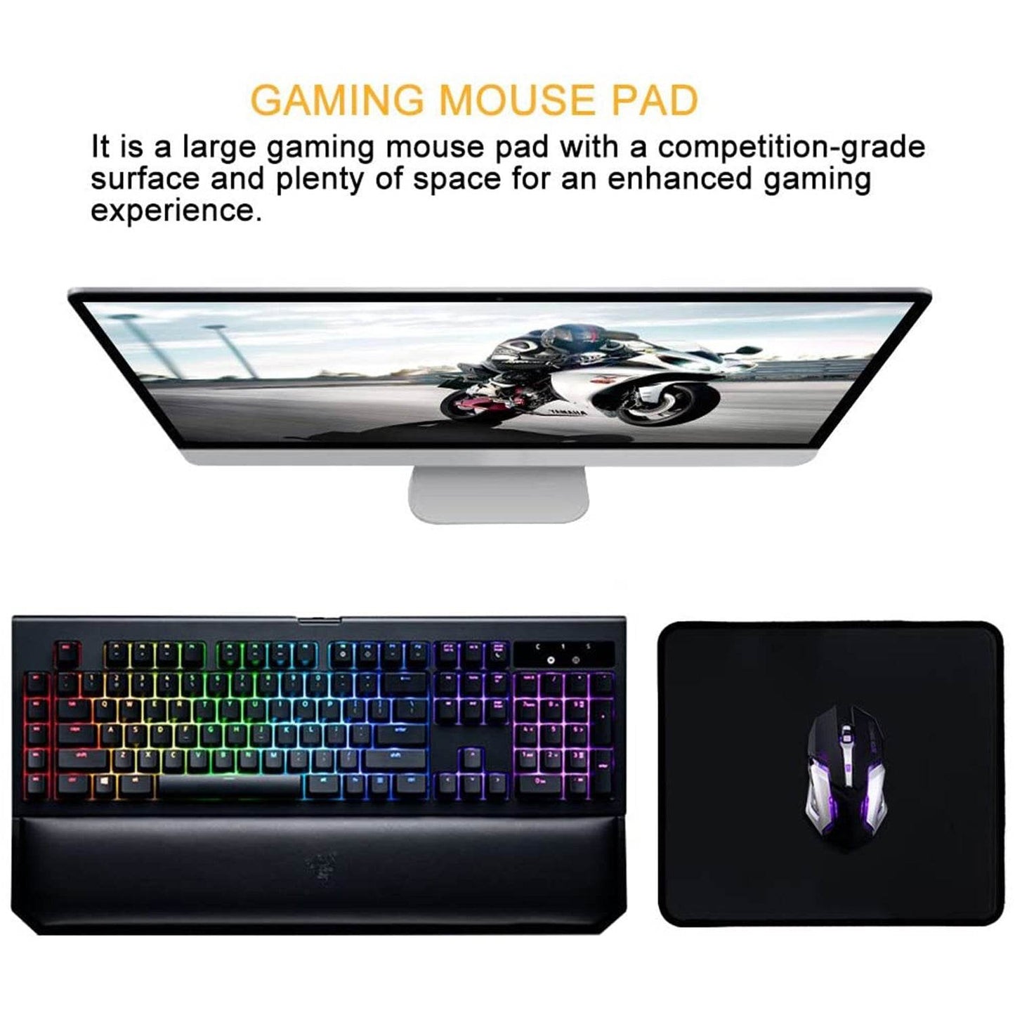 6162 Simple Mouse Pad Used For Mouse While Using Computer. - Best Deals at BeSh Deals®