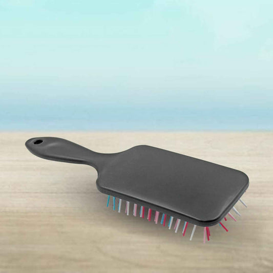 8482 Massage Comb Massage Hair Brush Ergonomic Matt Disappointment For Straight Curly Hair Cushion Curly Hair Comb For Detangling Professional Comb For Men And Women For All Hair Types Home Salon Diy Hairdressing Tool (1 Pc)