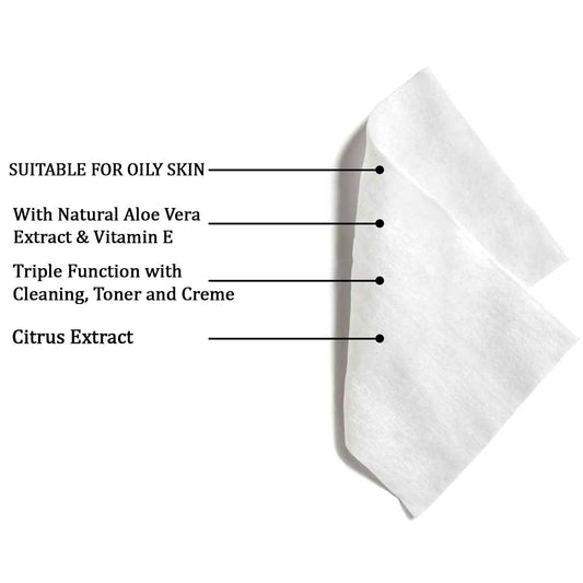 Refreshing Wet Wipes For Face Facial Cleansing Refreshing Skin Hydration Soothing For Skin Ph Balance Alcohol Free Nourishing With Fruit Extract 25 Wipes