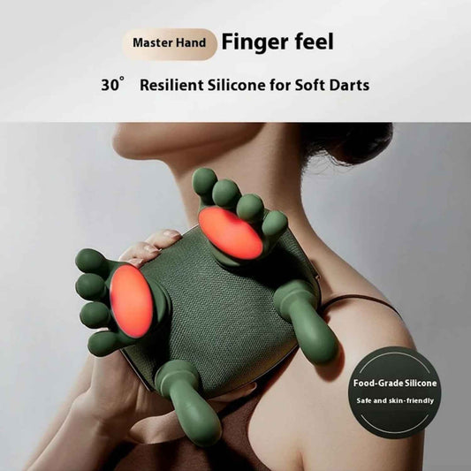Long Rechargeable Kneading Neck Shoulder Massager