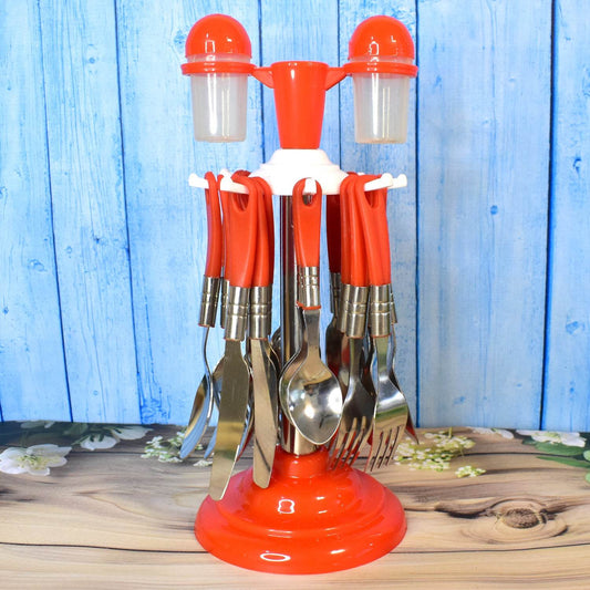 Luxury Cutlery Set For Dining Table Stainless Steel 26-piece Set With Stand (1 Set - Best Deals at BeSh Deals®