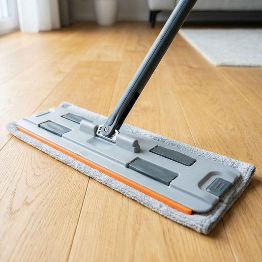 Big Size Flat Mop With Bucket Set (1 Set)