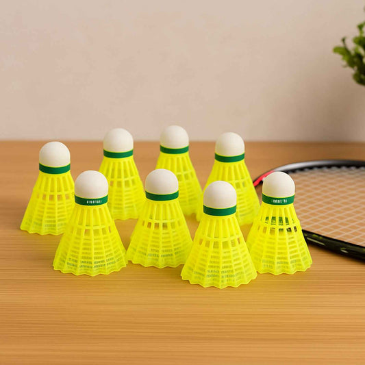 Premium Plastic Badminton Shuttlecock Set (10 Pcs) - BeSh Deals
