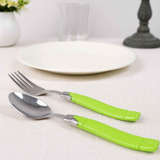 Supermom Premium Fancy Cutlery Set With Holder (24 Pc Set) - BeSh Deals®