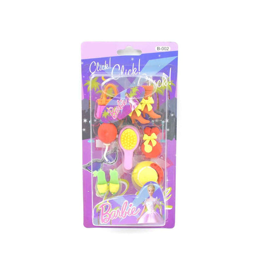 Fancy Stylish Colorful Erasers Mini Eraser Creative Cute Novelty Eraser For Children Different Designs Mix Eraser Set For Return Gift Birthday Party School Prize Cookware Shaped Makeup Set Eraser (9 Pc 8 Pc Set)