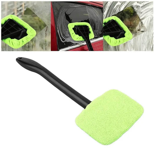 Windshield Clean Car Glass Cleaner Wiper With Microfiber Cloth (1 Pc 38 Cm Long) - Best Deals at BeSh Deals®