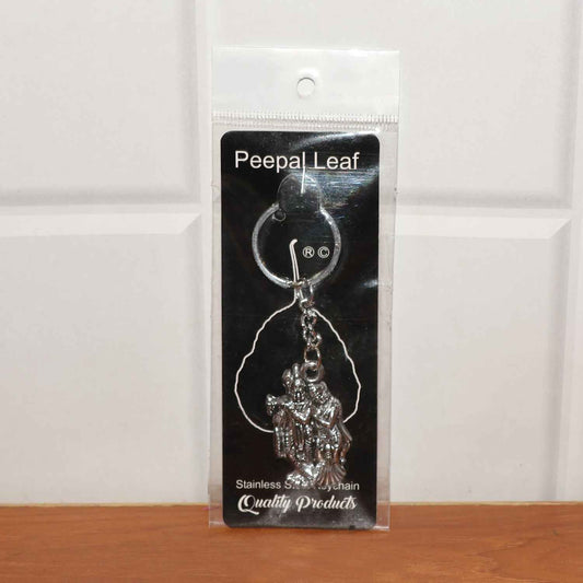 Radha Krishna Metal Keychain (1 Pc) - BeSh Deals