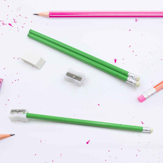 4532 School Office Set (Ruler 2 Pencils Eraser Sharpener) Stationary Set 5 Items Educational Item For School Going Kids Stationary Set For Girls Boysstationary For Schoolgift Pack For Girls Kidsbirthday Gift Kids (5 Pc Set )