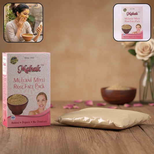 Herbal Multani Mitti Rose Based Face Pack 80 Gm