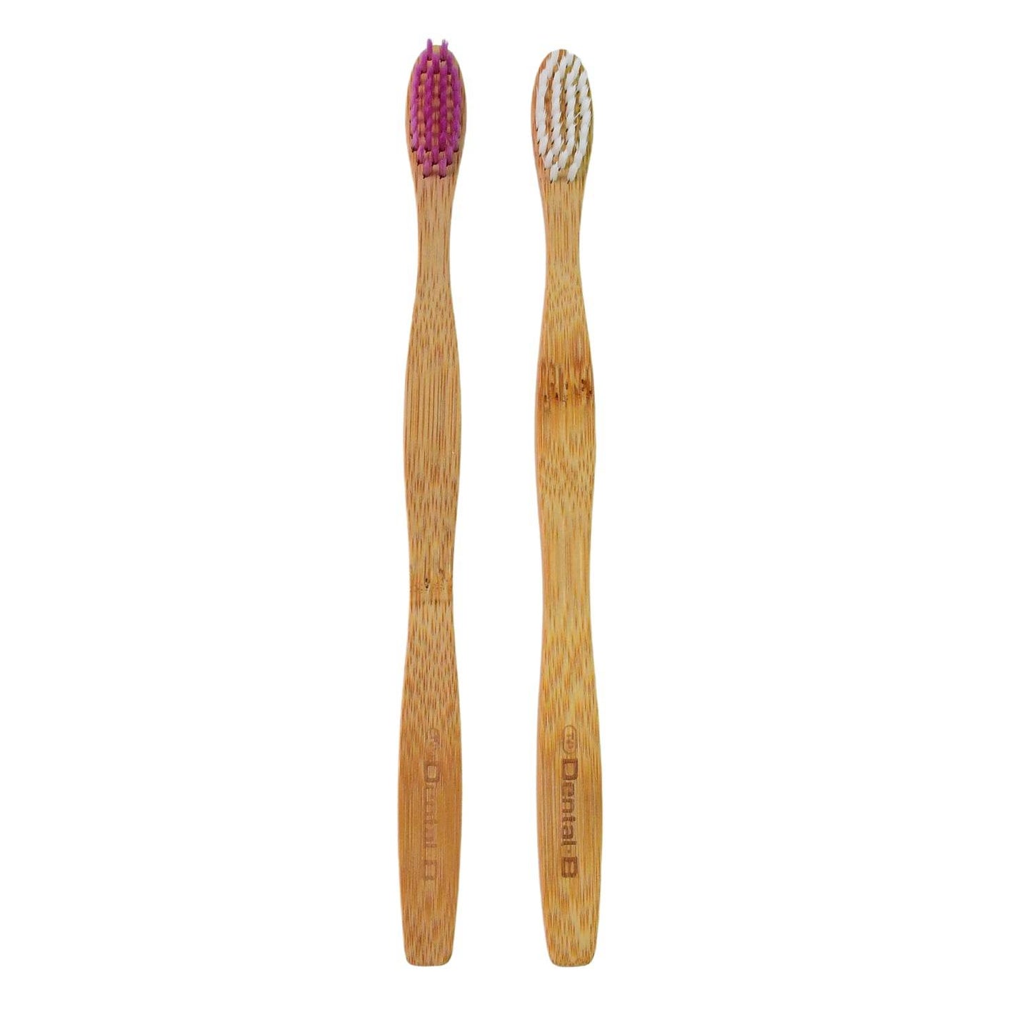 Eco-friendly Natural Bamboo Toothbrush With Medium Bristles (2 Pc) - Best Deals at BeSh Deals®