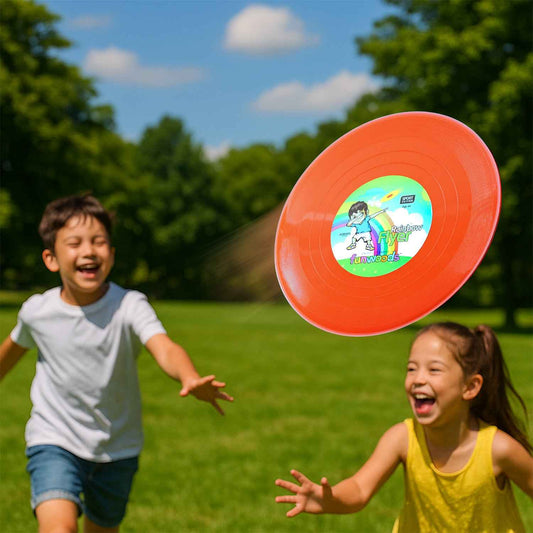 Funwoods Big Outdoor Flying Disc Throw Catch Game Toy (1 Pc)