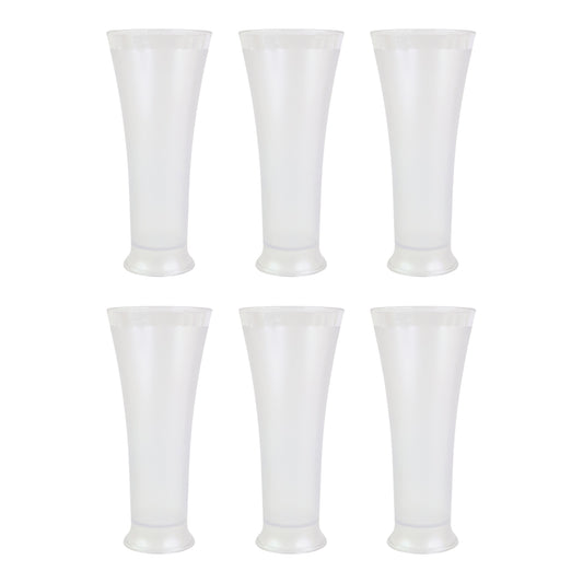 Supermom Plastic Faluda Matt Glass Set (300ml 6 Pc) - Best Deals at BeSh Deals®