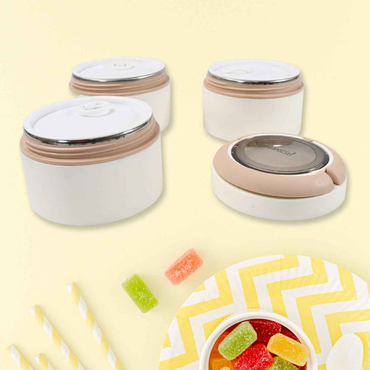 Ganesh Smart Stack 23 Layer Portable Lunch Box Stainless Steel Airtight Leak-proof Lunch Box For Office School Picnic Color May Vary (2 Layer 3 Layer)