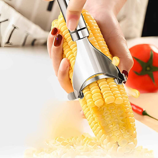 Stainless Steel Fruit Vegetable Peeler With Serrated Blade (1 Pc)