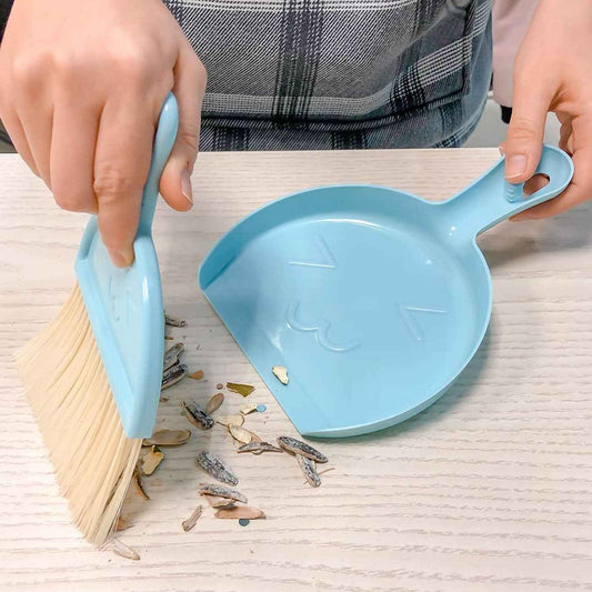 2-in-1 Mini Cleaning Dustpan Hand Brush Set (1 Set)